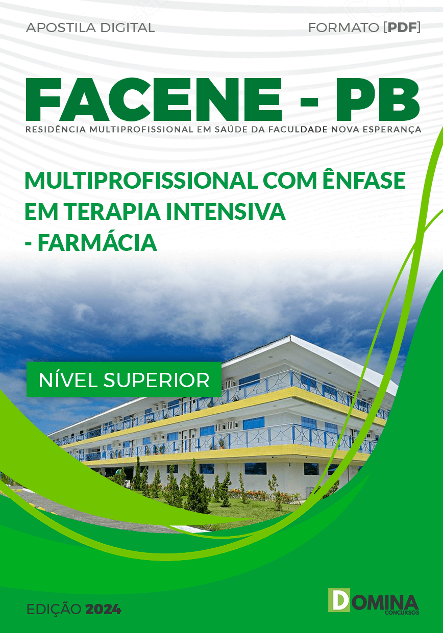 Apostila FACENE PB 2024 Multiprofissional Farmácia