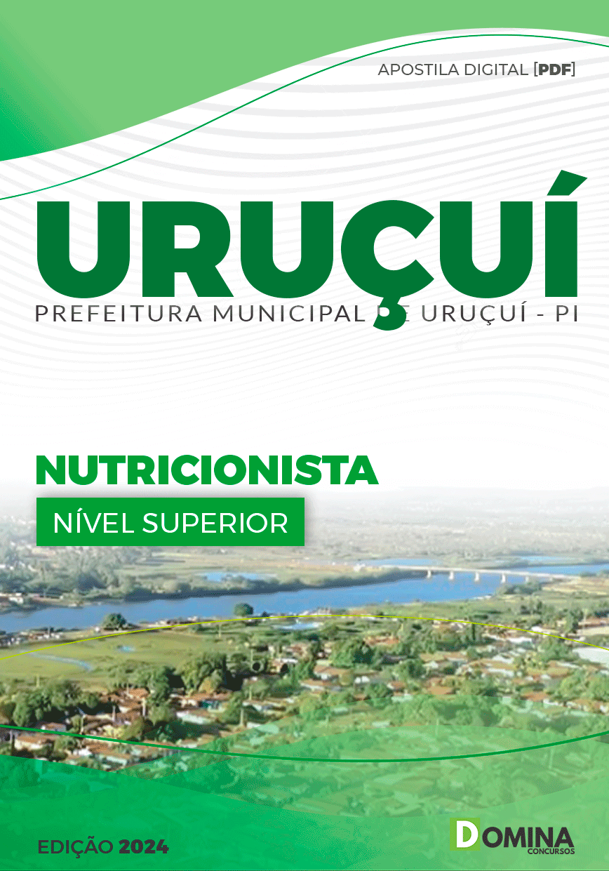 Apostila Pref Uruçuí PI 2024 Nutricionista