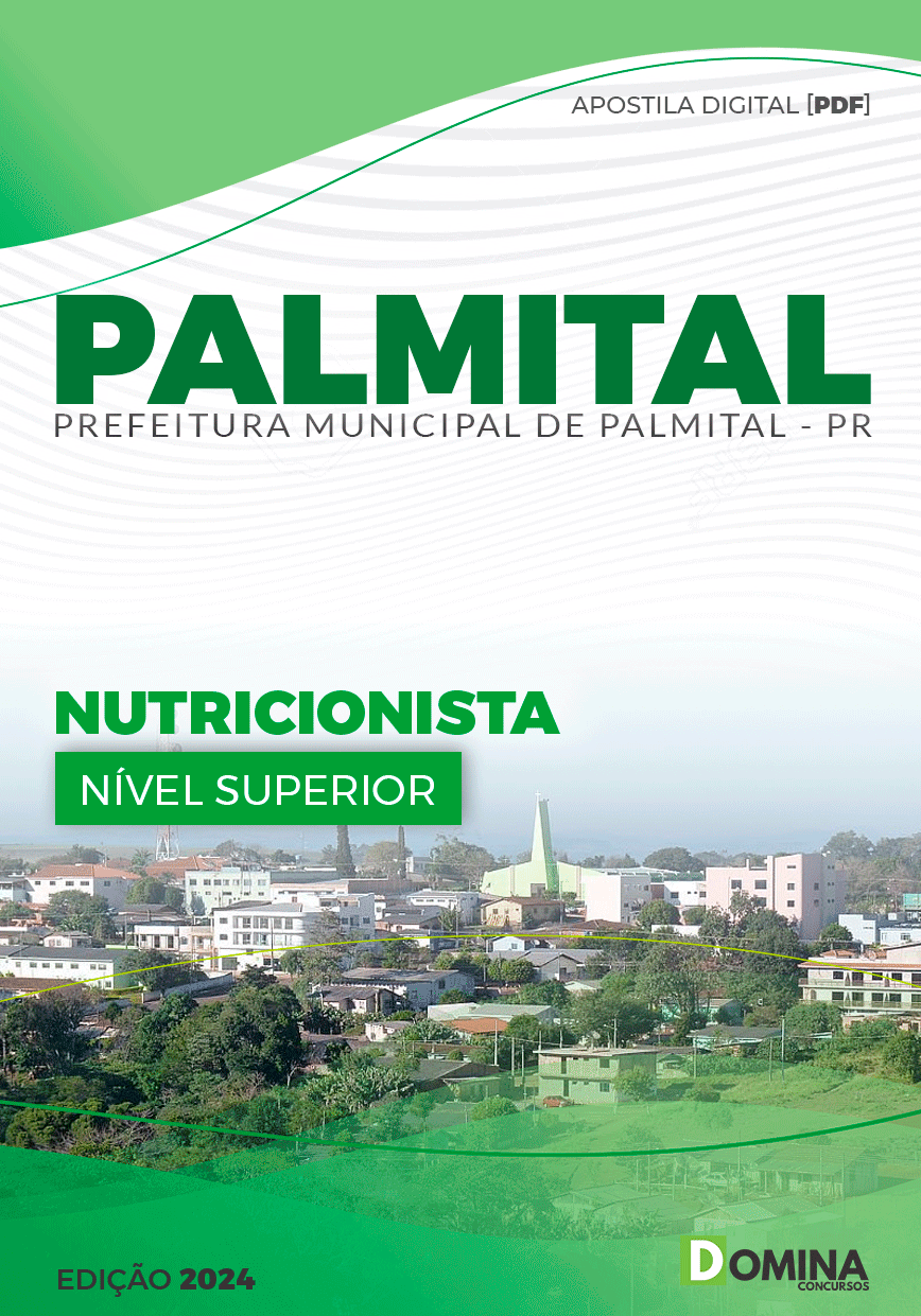 Apostila Pref Palmital PR 2024 Nutricionista
