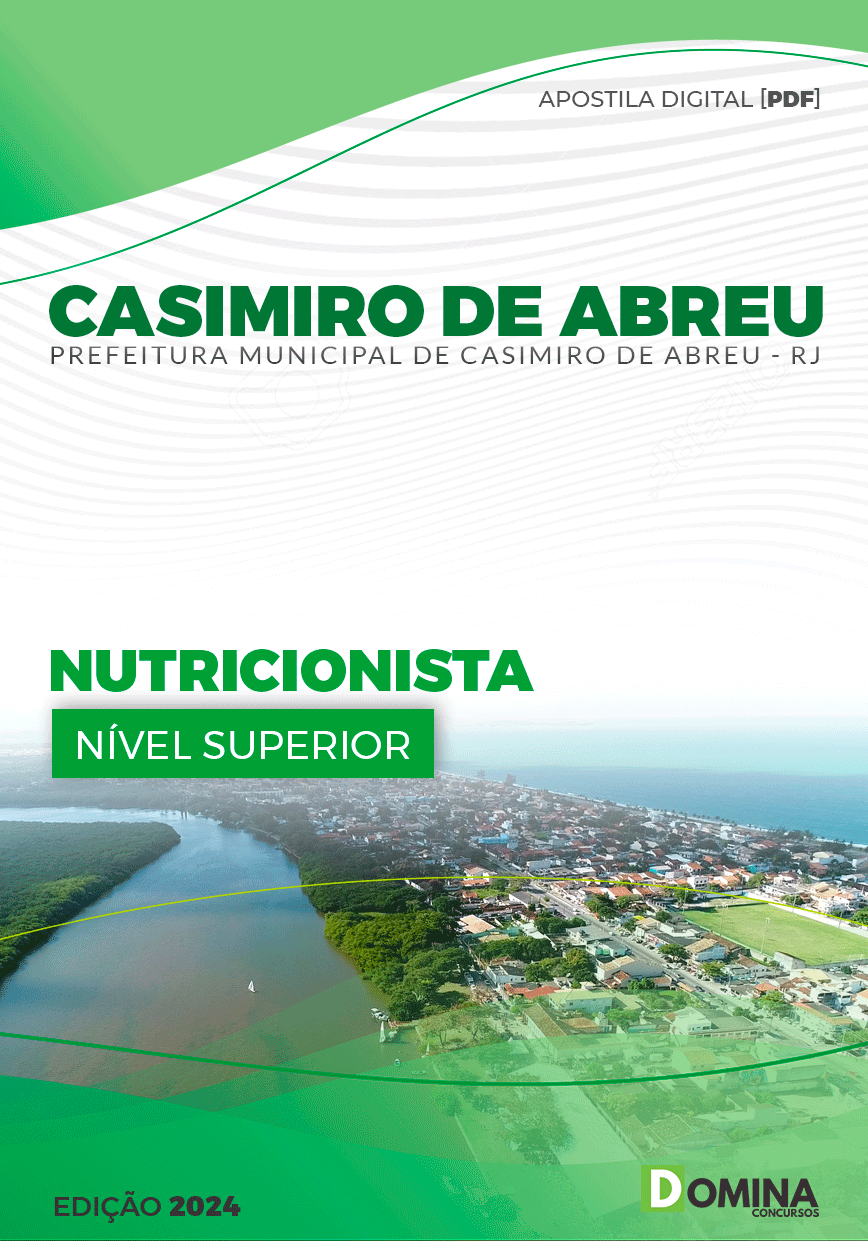 Apostila Pref Casimiro de Abreu RJ 2024 Nutricionista