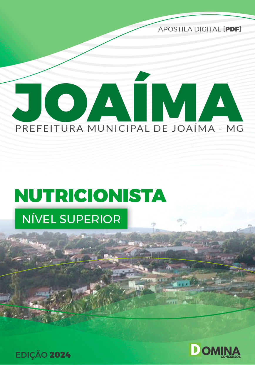 Apostila Pref Joaíma MG 2024 Nutricionista