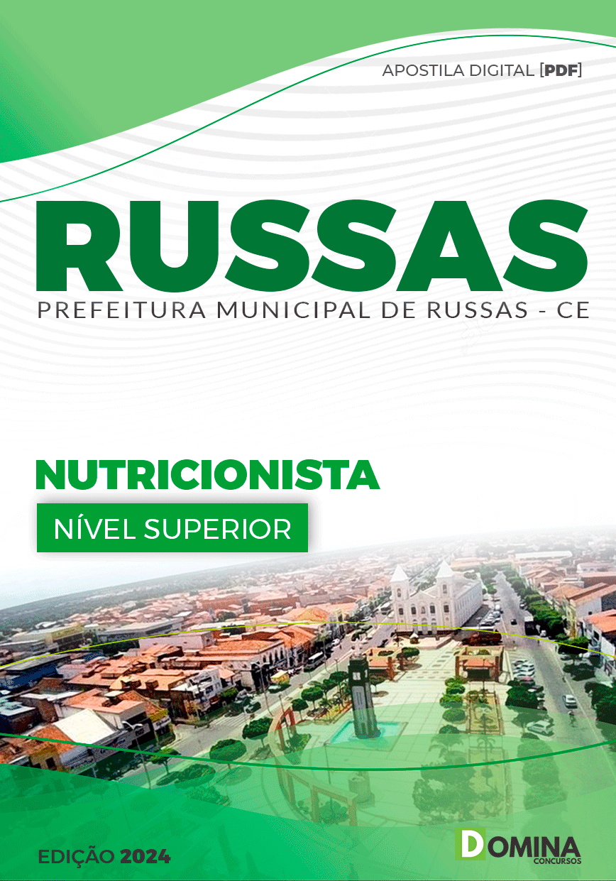 Concurso Pref Russas CE 2024 Nutricionista