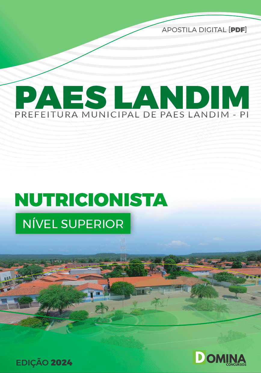 Apostila Pref Paes Landim PI 2024 Nutricionista