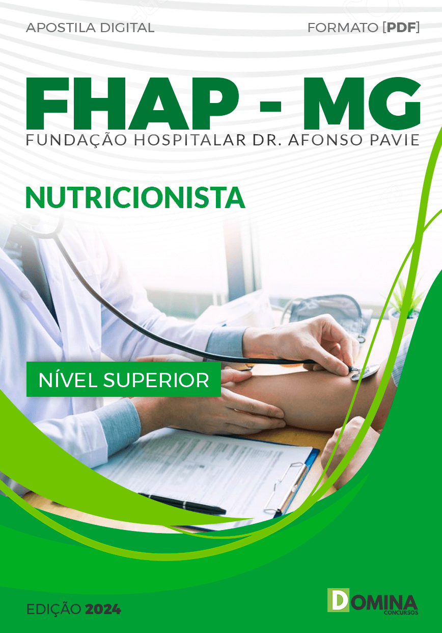 Apostila Concurso FHAP MG 2024 Nutricionista