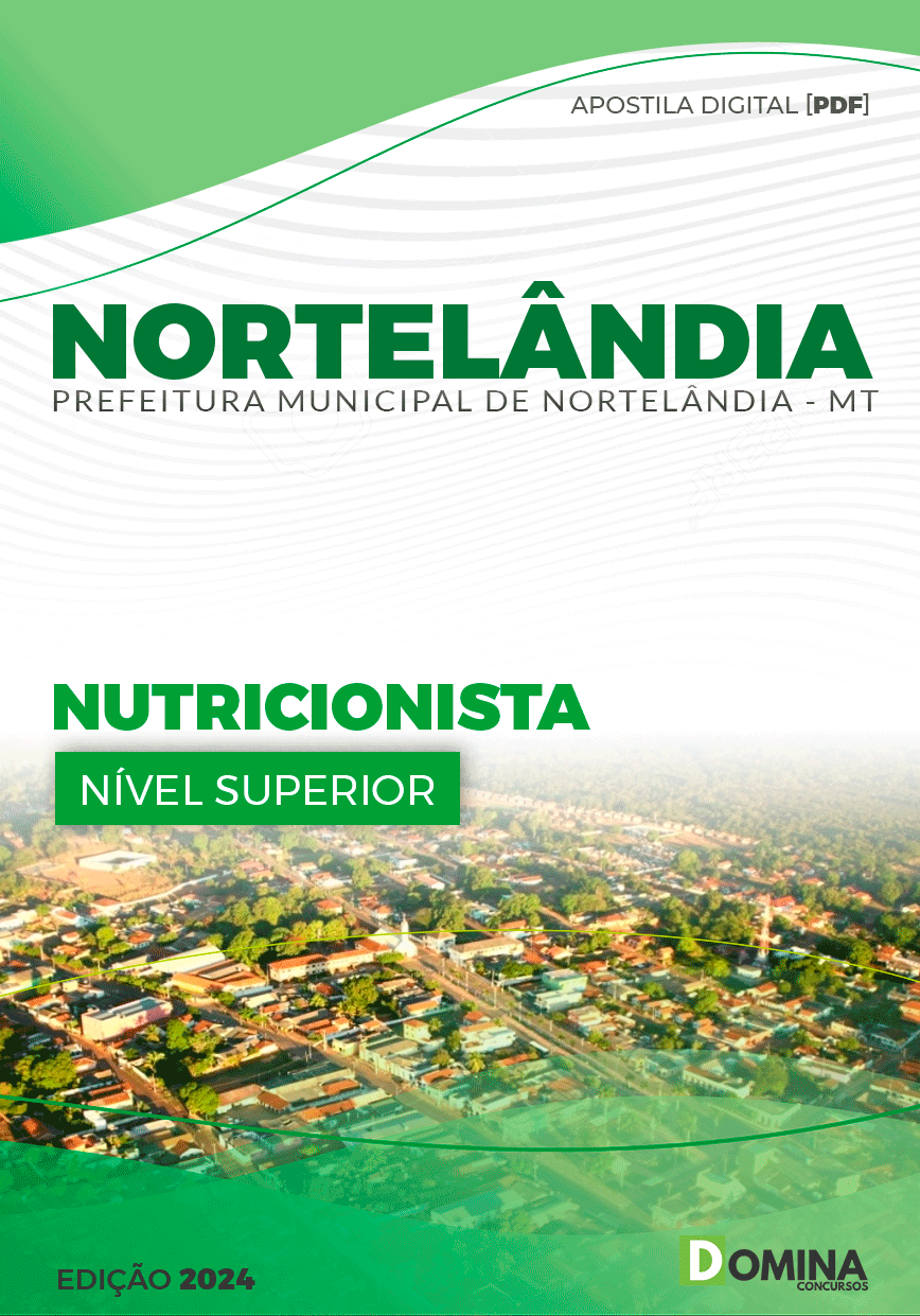 Apostila Pref Nortelândia MT 2024 Nutricionista
