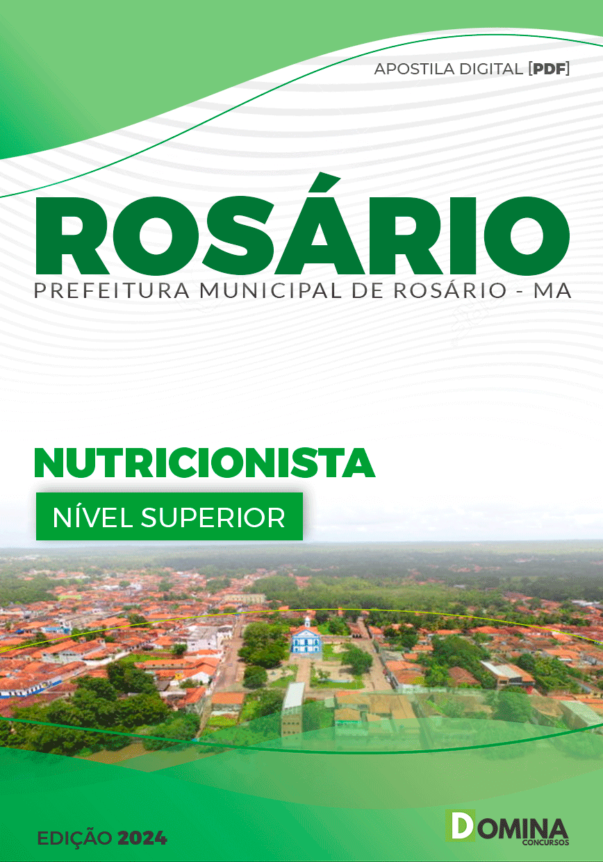 Apostila Pref Rosário MA 2024 Nutricionista