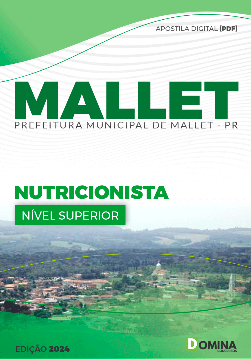 Apostila Pref Mallet PR 2024 Nutricionista