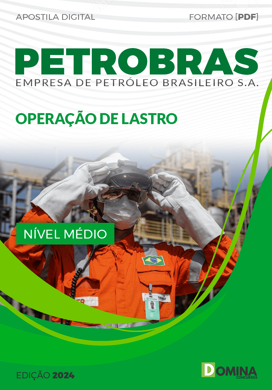 Capa Apostila Concurso Petrobras 2024 Operação de Lastro