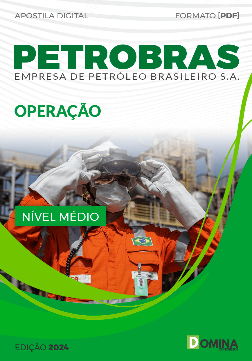Capa Apostila Concurso Petrobras 2024 Operação Cebraspe