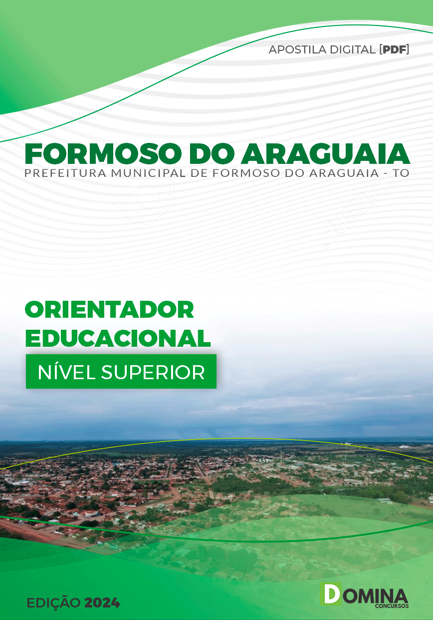 Pref Formoso do Araguaia TO 2024 Orientador Educacional