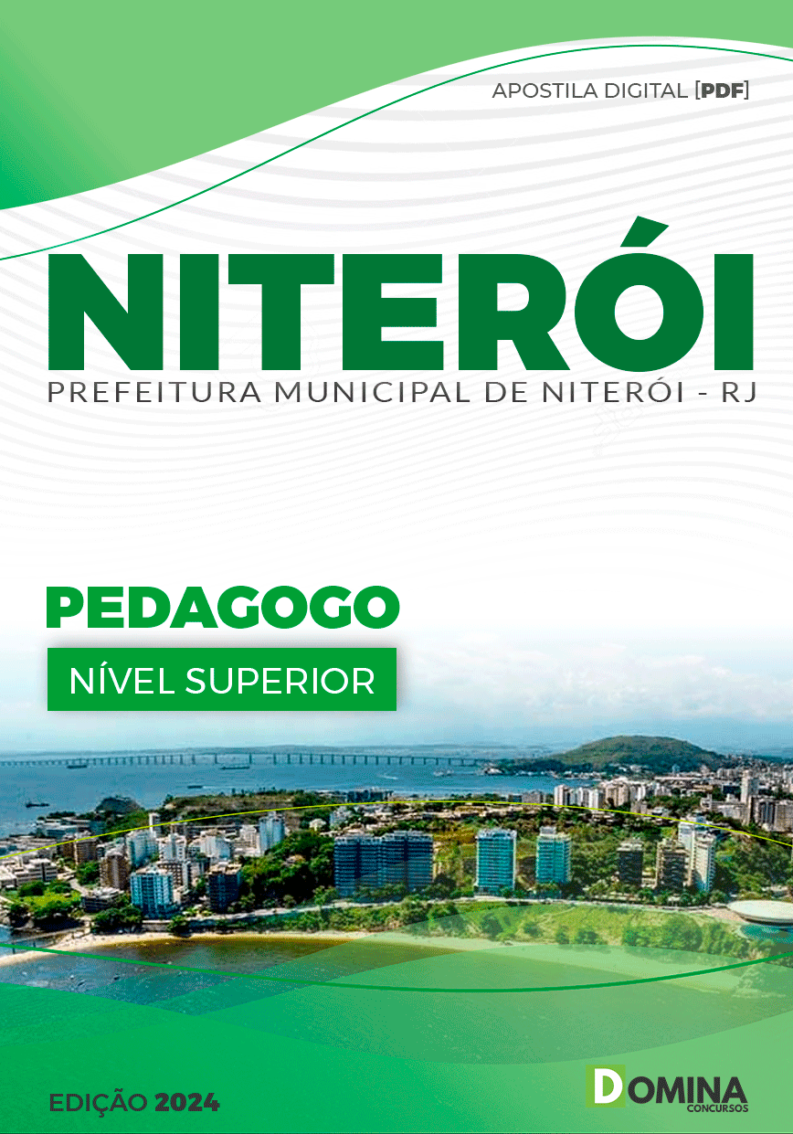Concurso Pref Niterói RJ 2024 Pedagogo