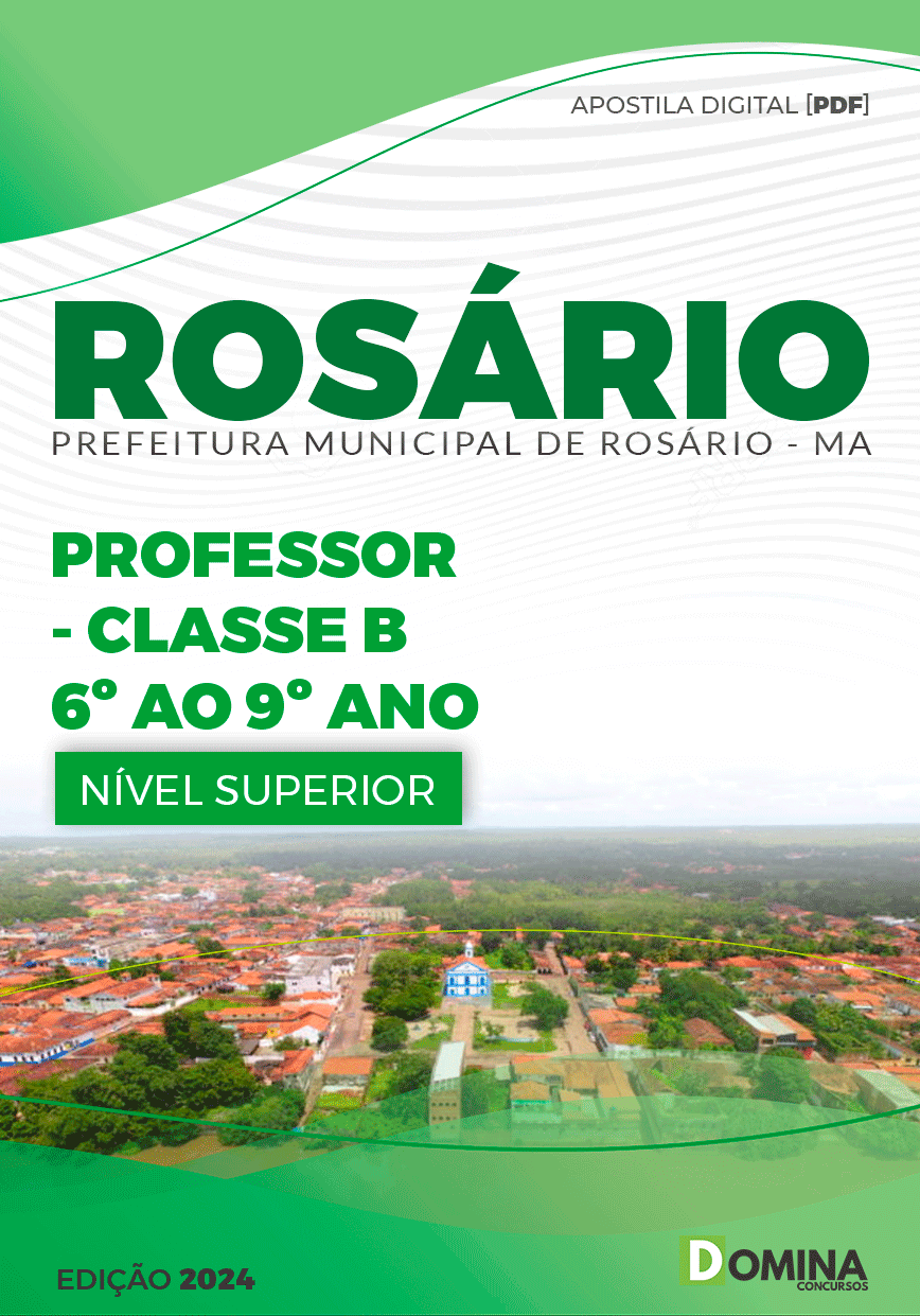 Apostila Pref Rosário MA 2024 Professor 6º Ao 9º Ano