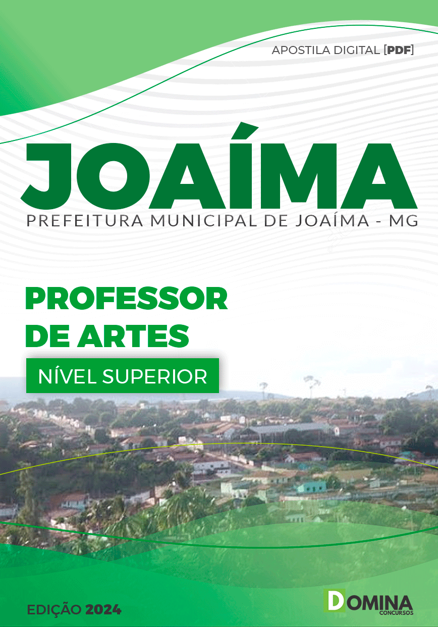 Apostila Pref Joaíma MG 2024 Professor de Artes