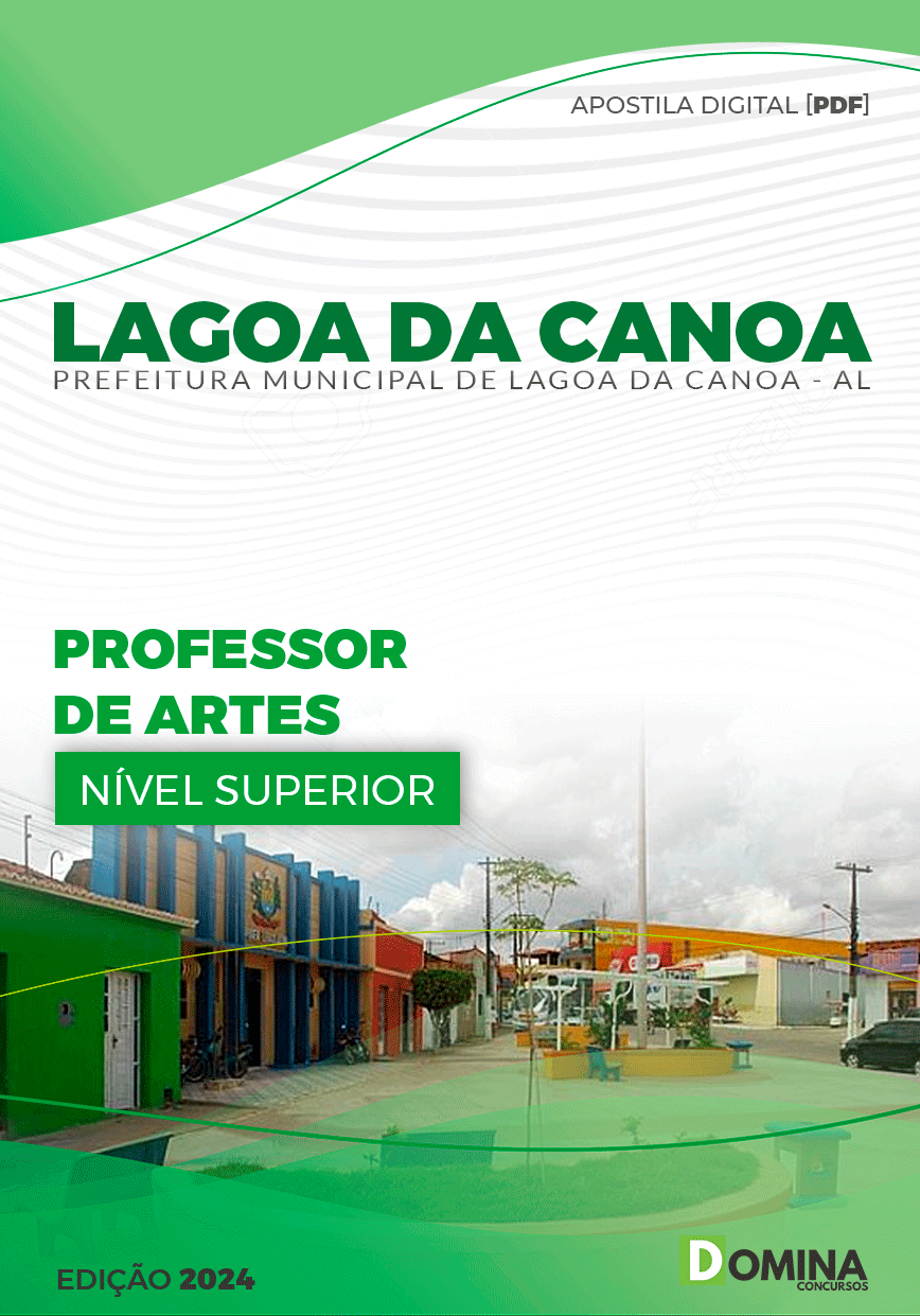 Apostila Pref Lagoa da Canoa AL 2024 Professor Artes