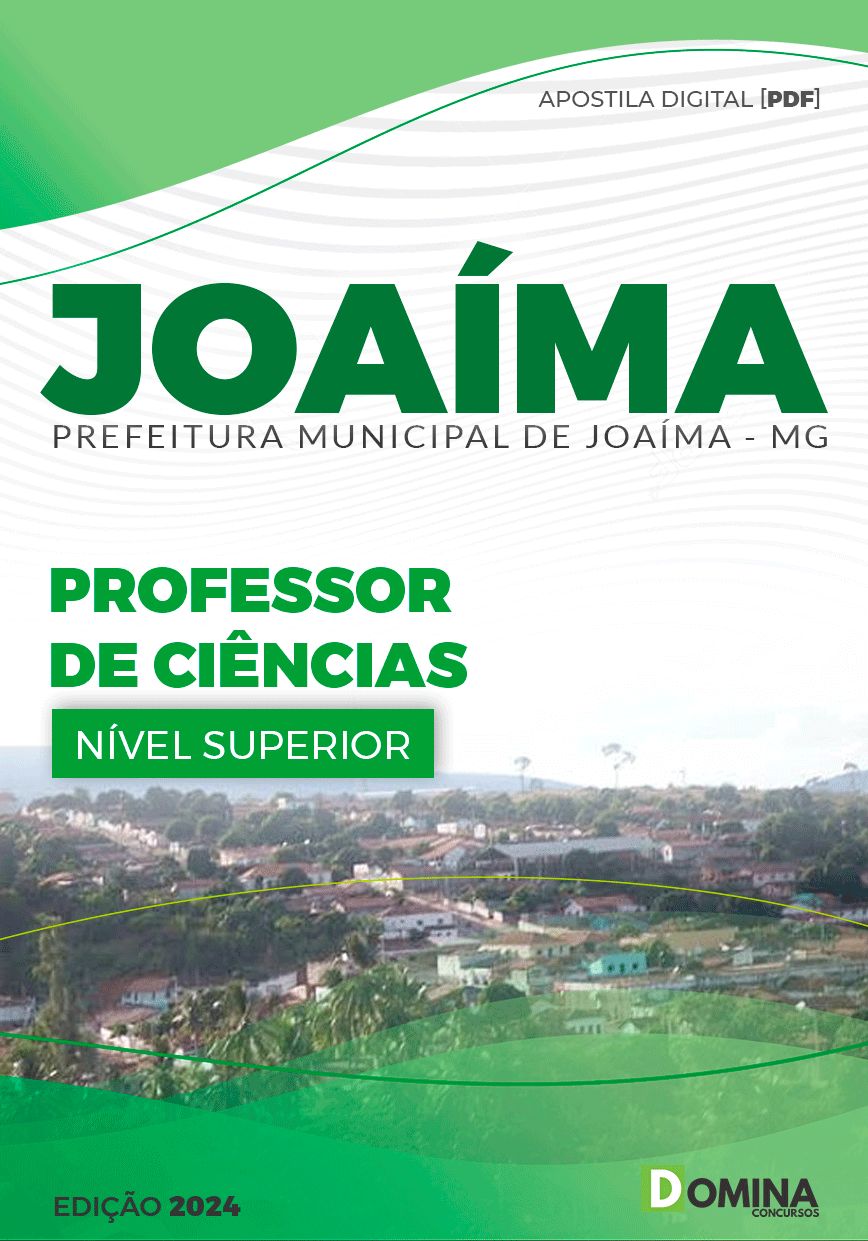 Apostila Pref Joaíma MG 2024 Professor de Ciências