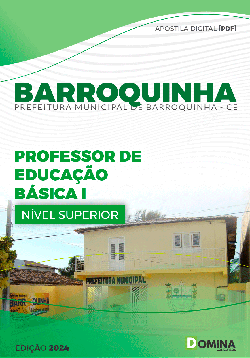 Apostila Pref Barroquinha CE 2024 Professor de Educação Básica