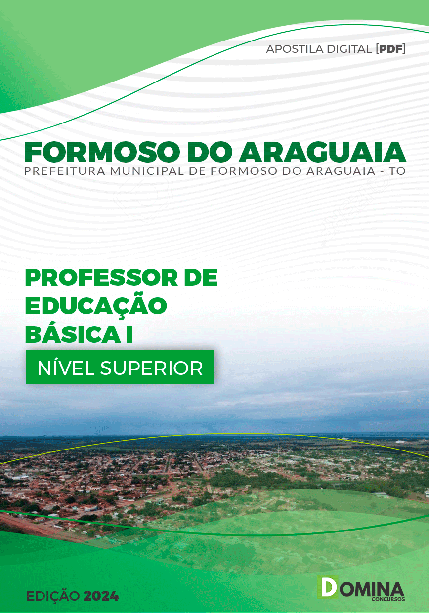 Pref Formoso do Araguaia TO 2024 Professor de Educação Básica