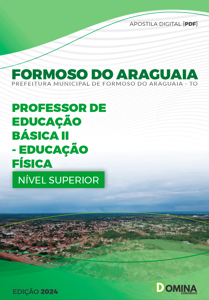 Pref Formoso do Araguaia TO 2024 Professor de Educação Física