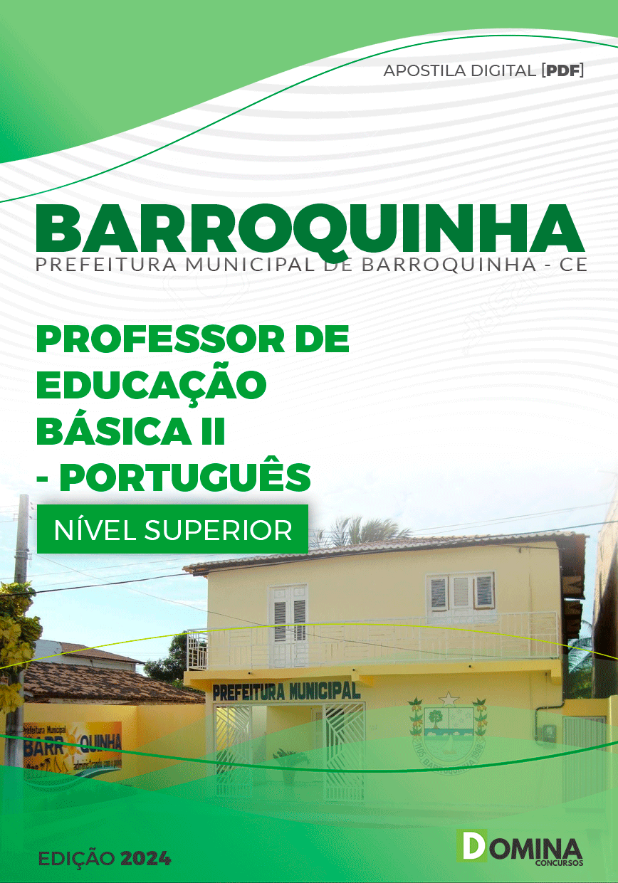 Apostila Pref Barroquinha CE 2024 Professor de Português