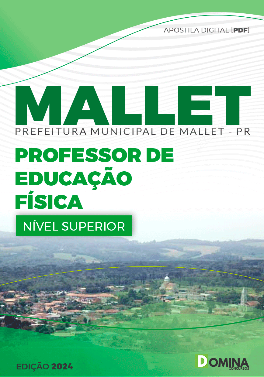 Apostila Pref Mallet PR 2024 Professor de Educação Física