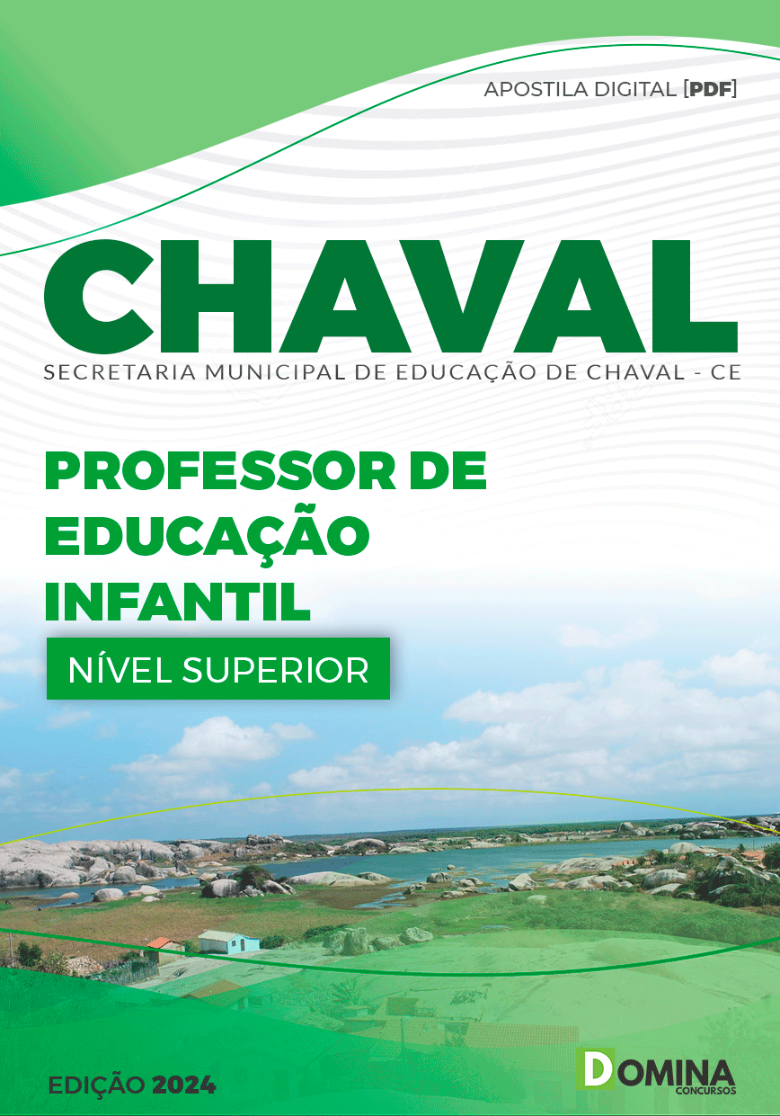 Apostila Concurso Pref Chaval CE 2024 Professor Educação Infantil