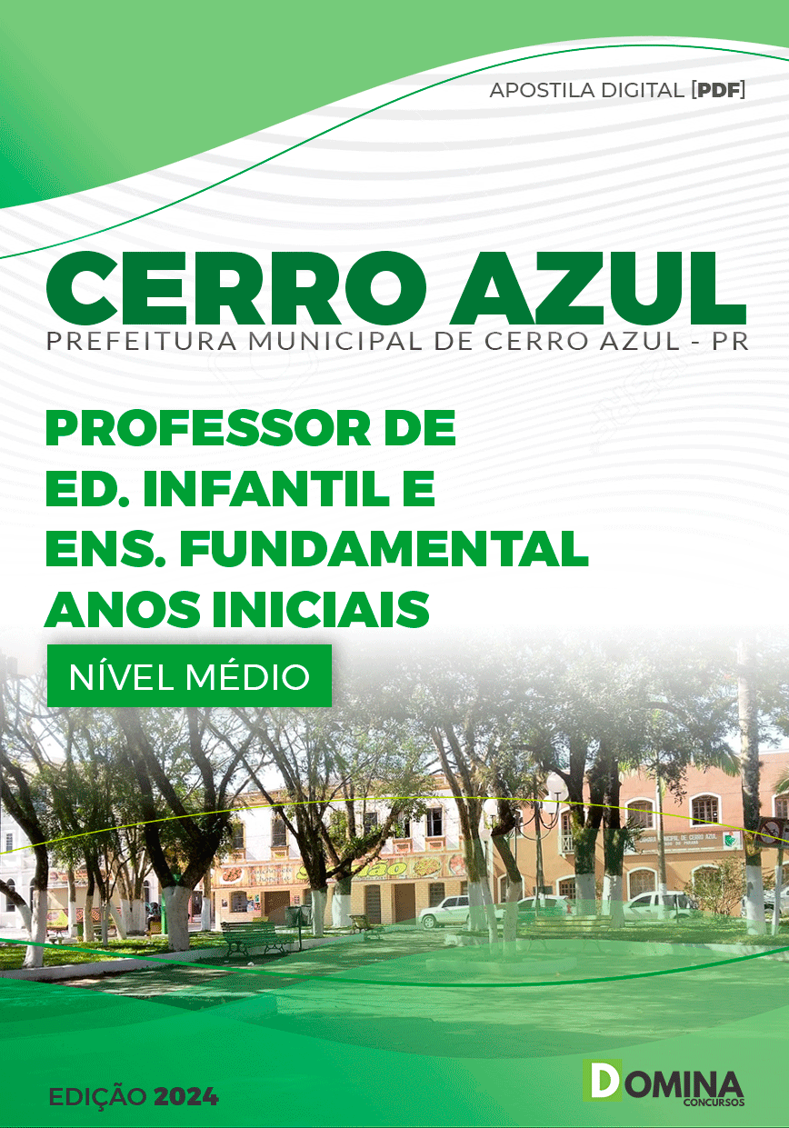 Apostila Pref Cerro Azul PR 2023 Professor Educação Infantil
