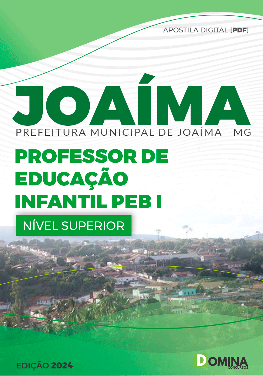 Apostila Pref Joaíma MG 2024 Professor de Educação Infantil