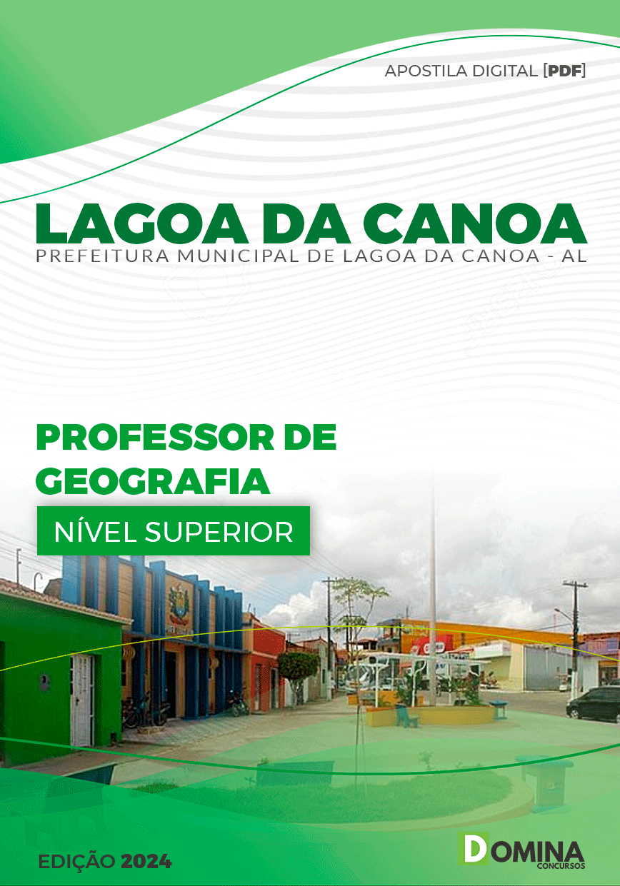 Apostila Pref Lagoa da Canoa AL 2024 Professor Geografia