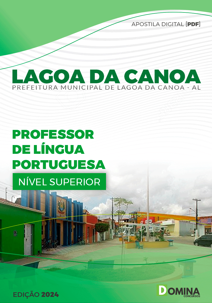 Apostila Pref Lagoa da Canoa AL 2024 Professor Língua Portuguesa