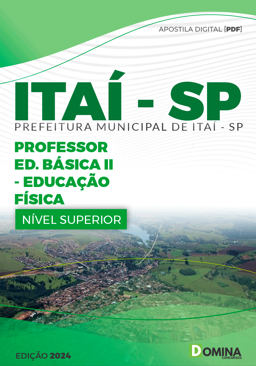 Apostila Pref Itaí SP 2024 Professor de Educação Física