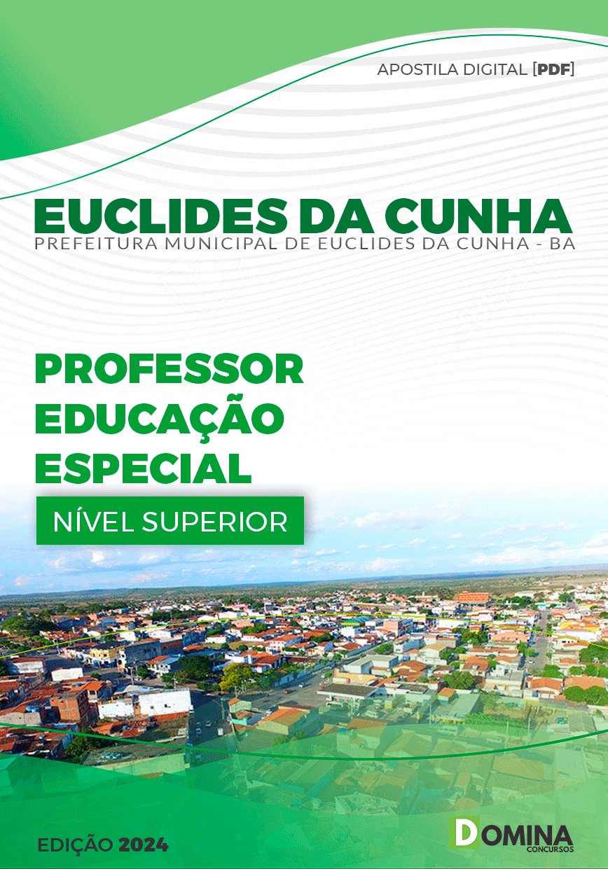 Pref Euclides da Cunha BA 2024 Professor de Educação Especial
