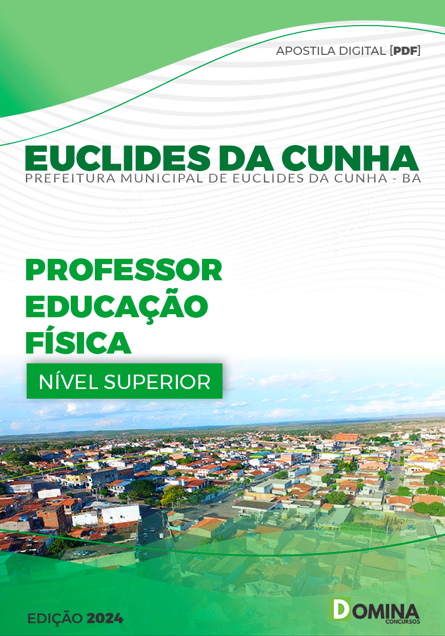 Pref Euclides da Cunha BA 2024 Professor de Educação Física