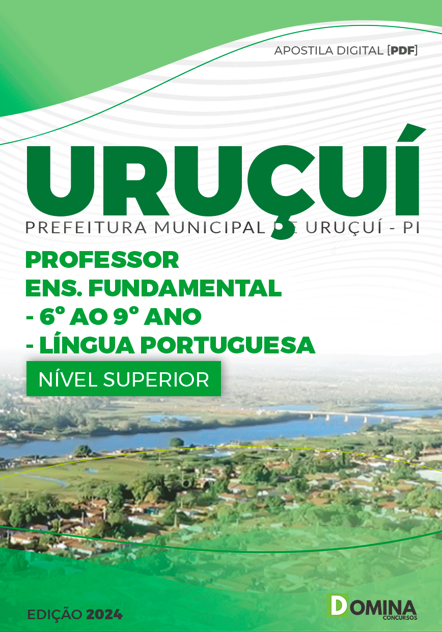 Apostila Pref Uruçuí PI 2024 Professor de Português