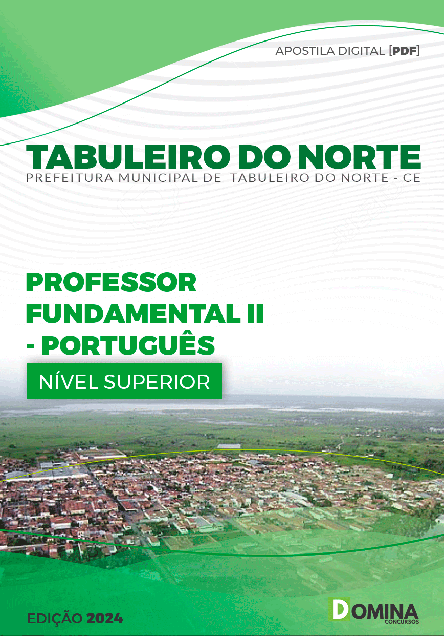Apostila Pref Tabuleiro do Norte CE 2024 Professor II Português