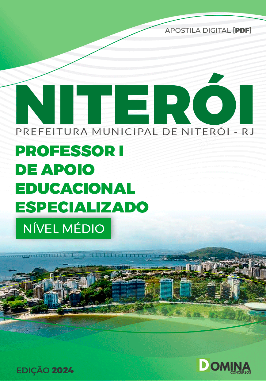 Concurso Pref Niterói RJ 2024 Professor I Apoio Educacional Especializado