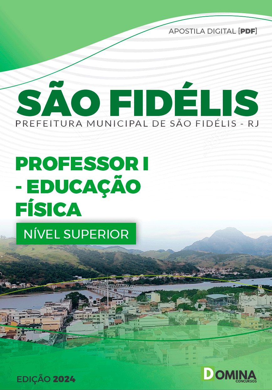 Apostila Pref São Fidélis RJ 2024 Professor I Educação Física