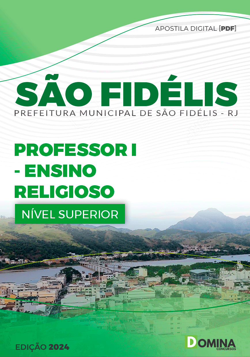 Apostila Pref São Fidélis RJ 2024 Professor I Ensino Religioso
