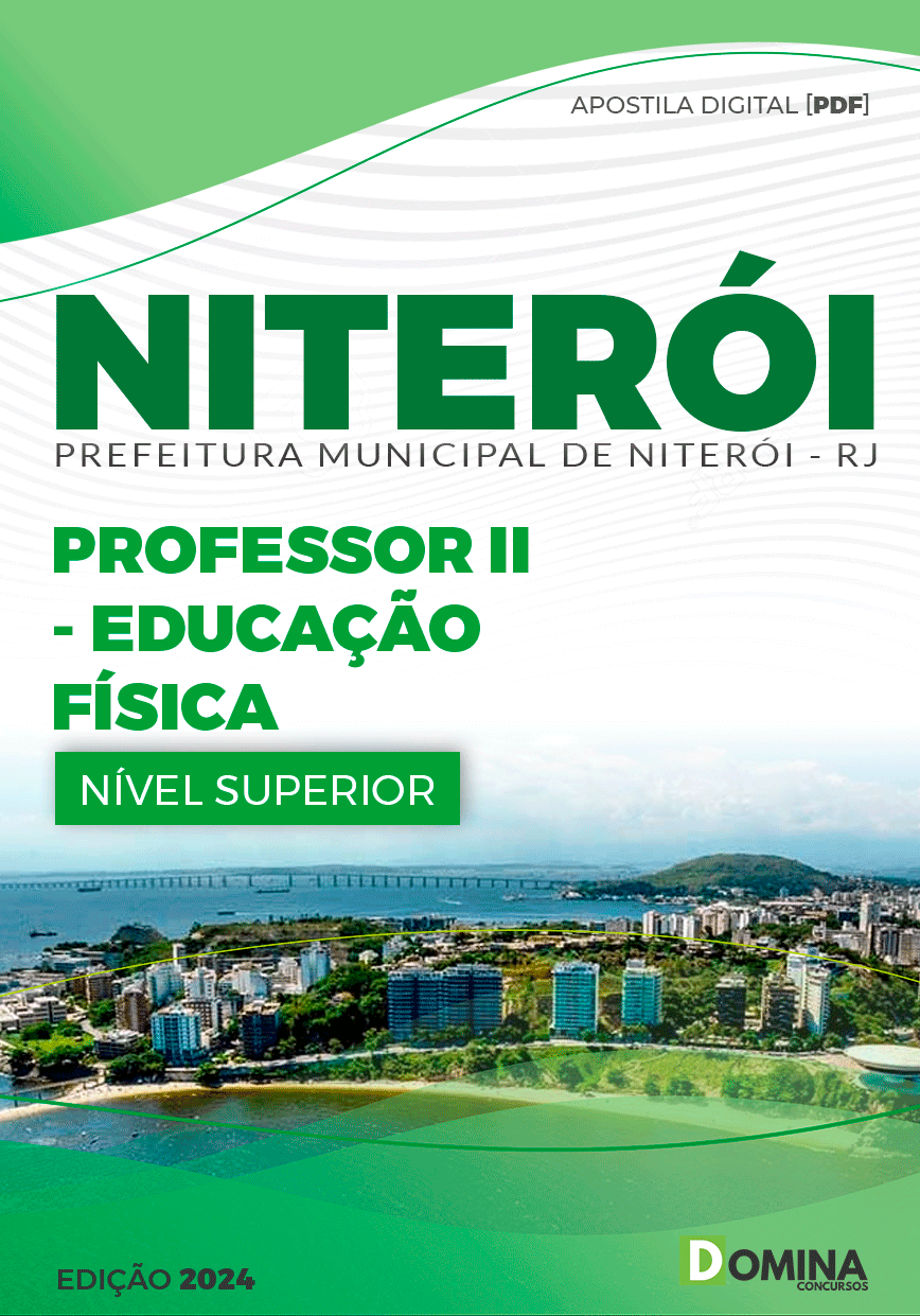 Concurso Pref Niterói RJ 2024 Professor II Educação Física