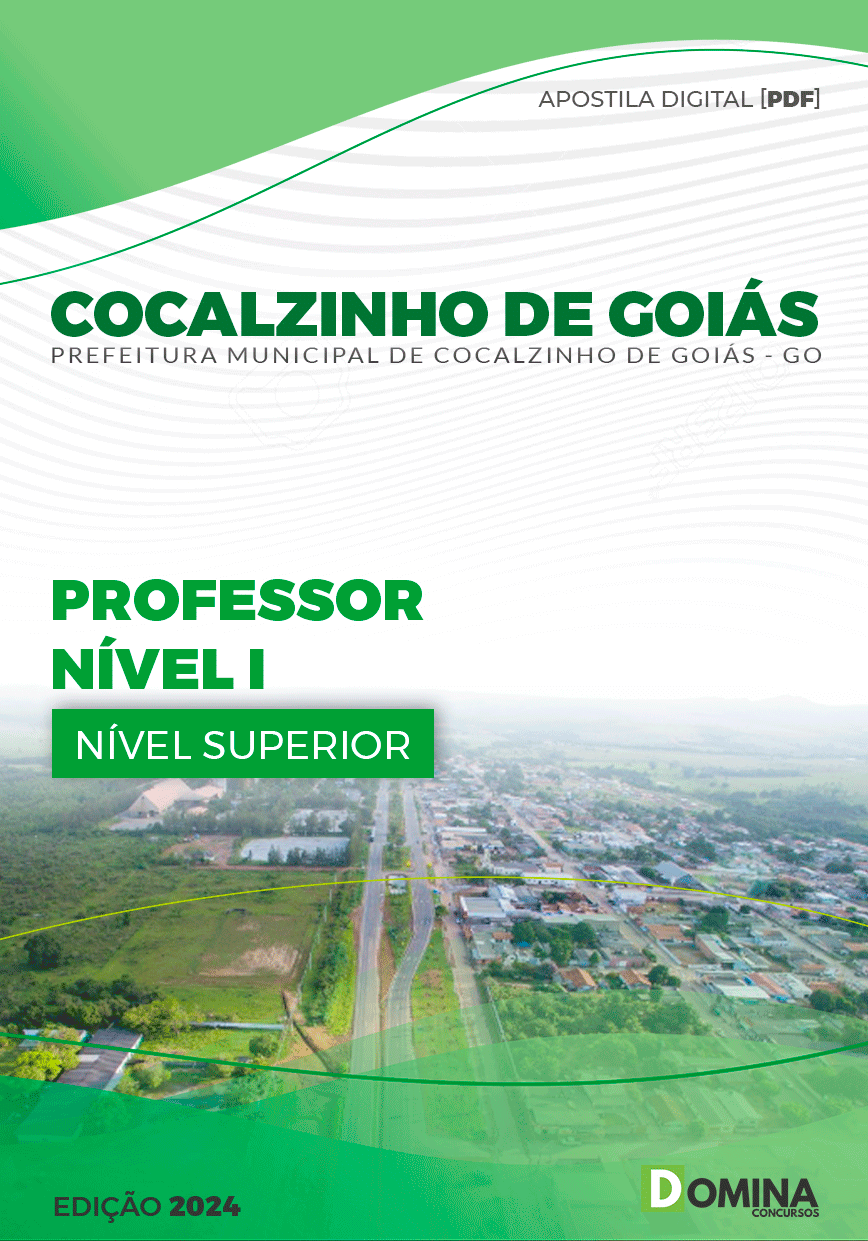 Apostila Pref Cocalzinho GO 2024 Professor Nível I