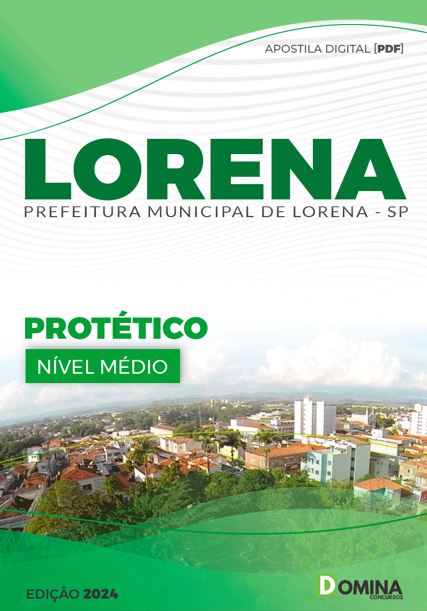 Apostila Pref Lorena SP 2024 Protético