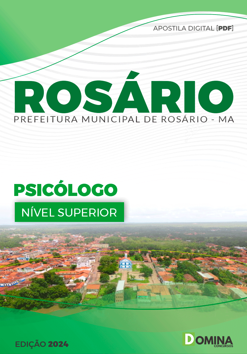 Apostila Pref Rosário MA 2024 Psicólogo