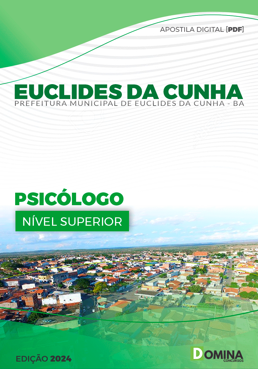 Apostila Pref Euclides da Cunha BA 2024 Psicólogo