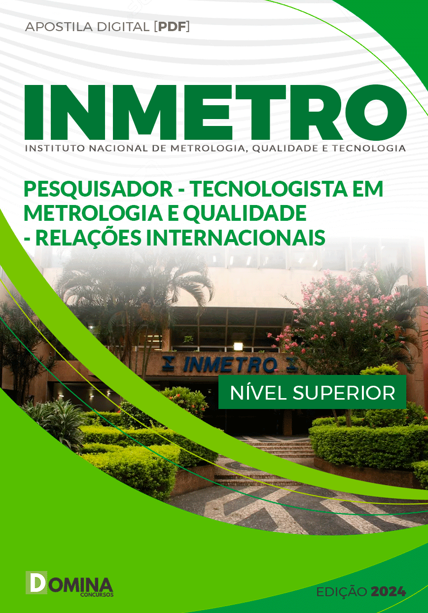 Apostila INMETRO 2024 Tecnologia Metrologia Relações Internacionais