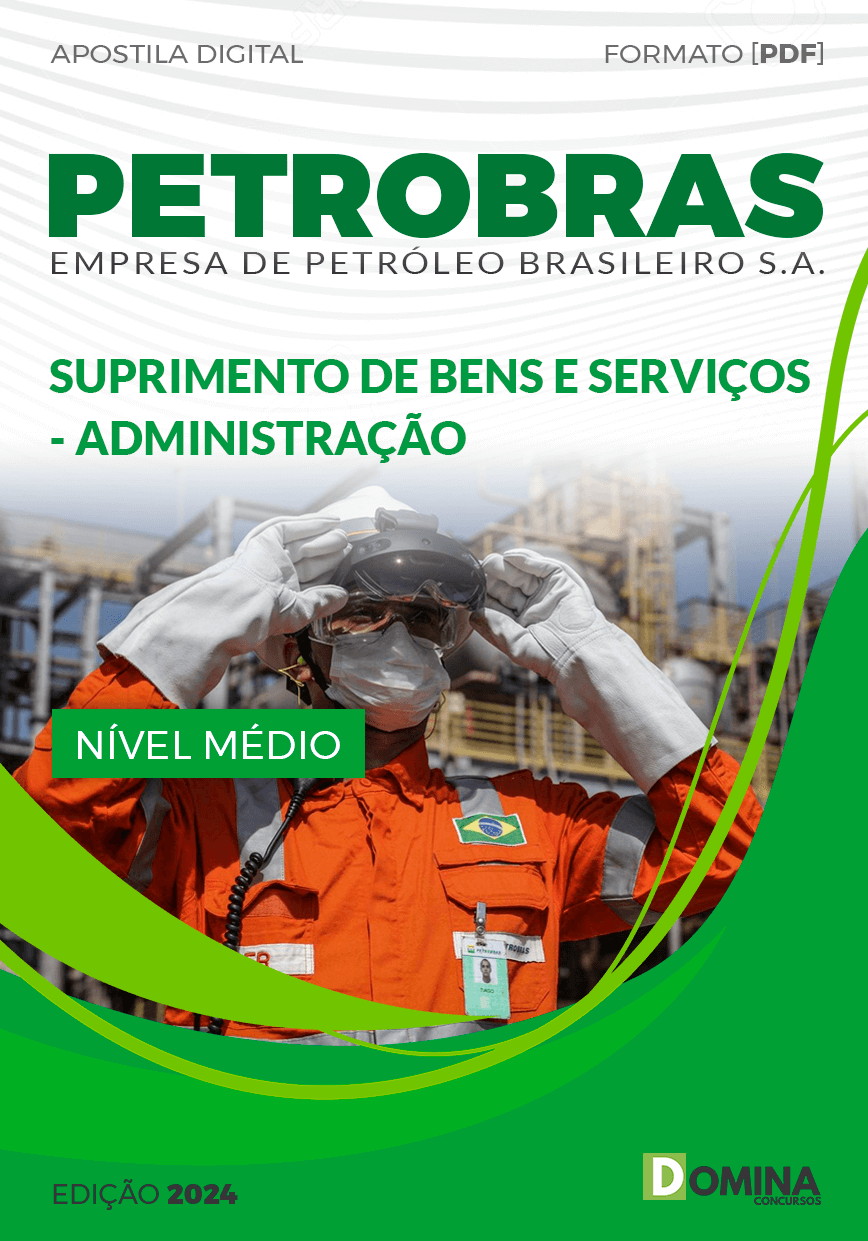 Capa Apostila Petrobras 2024 Suprimentos Administração