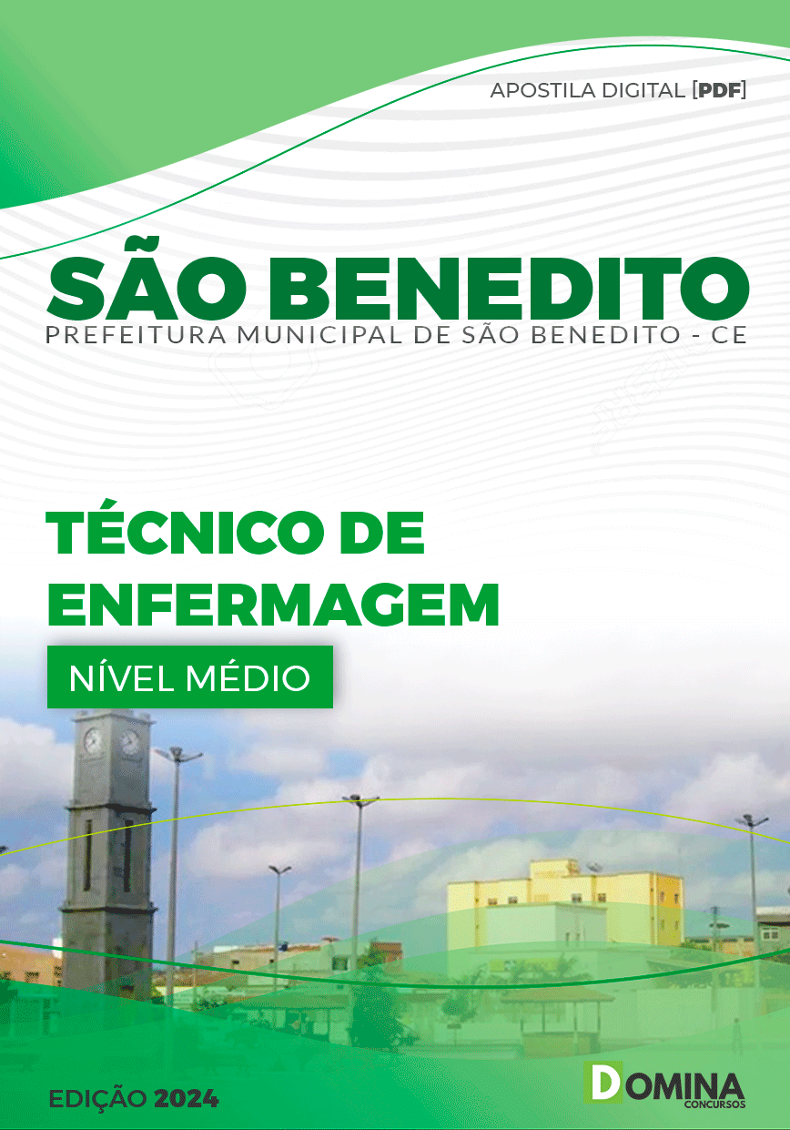 Apostila Pref São Benedito CE 2024 Técnico de Enfermagem
