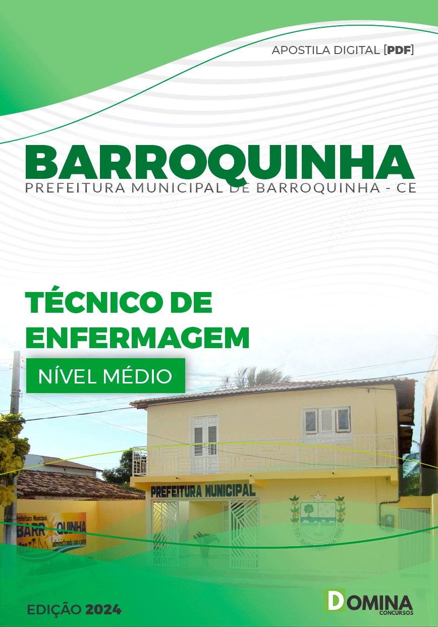 Apostila Pref Barroquinha CE 2024 Técnico de Enfermagem