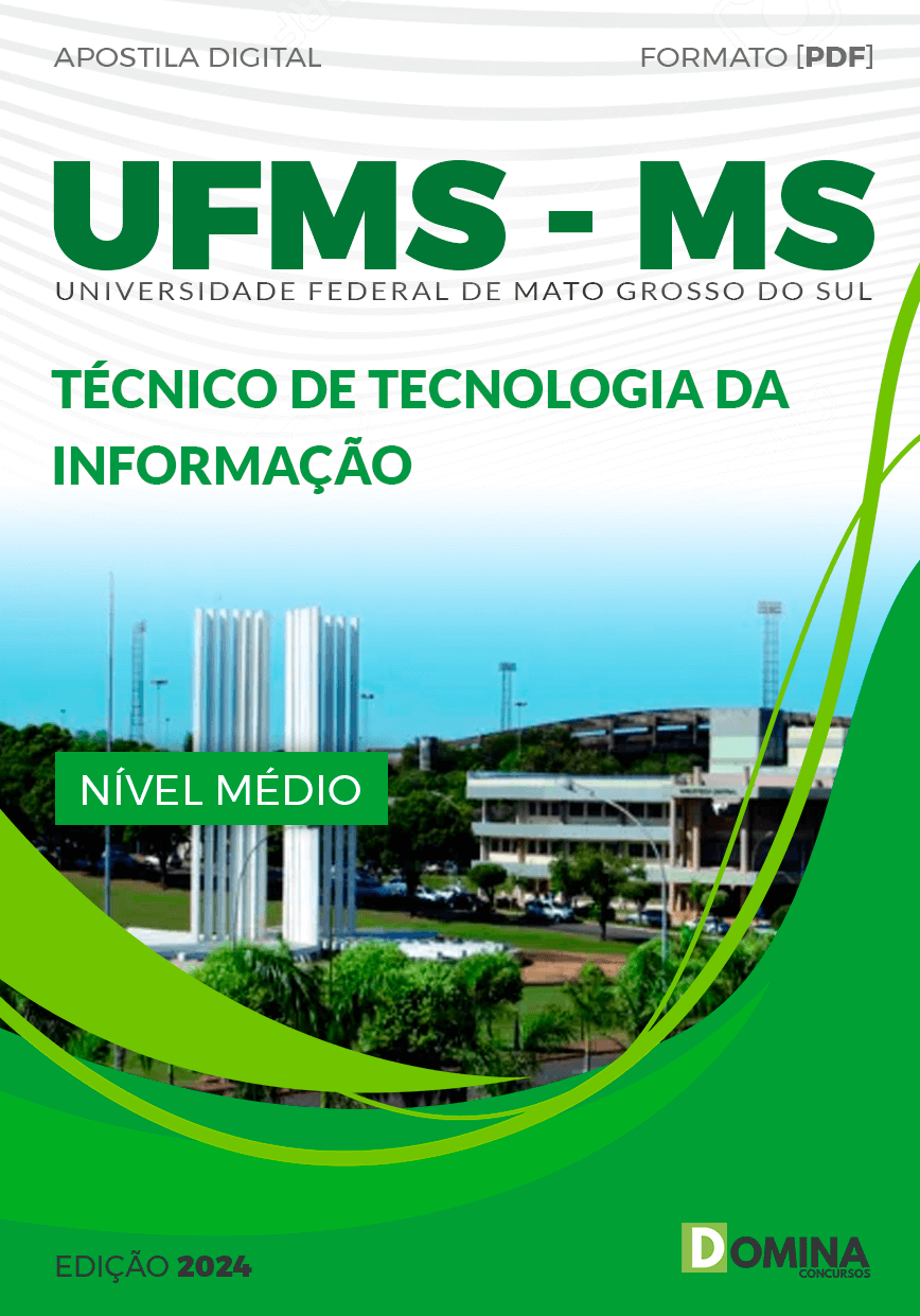 Apostila Concurso UFMS 2024 Técnico Tecnologia Informação
