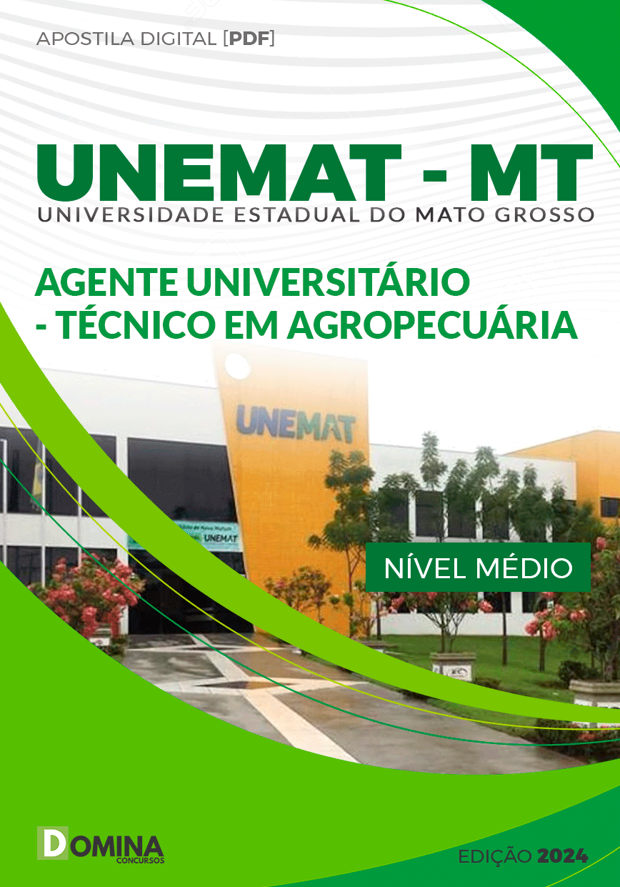 Apostila UNEMAT MT 2024 Técnico Agropecuária