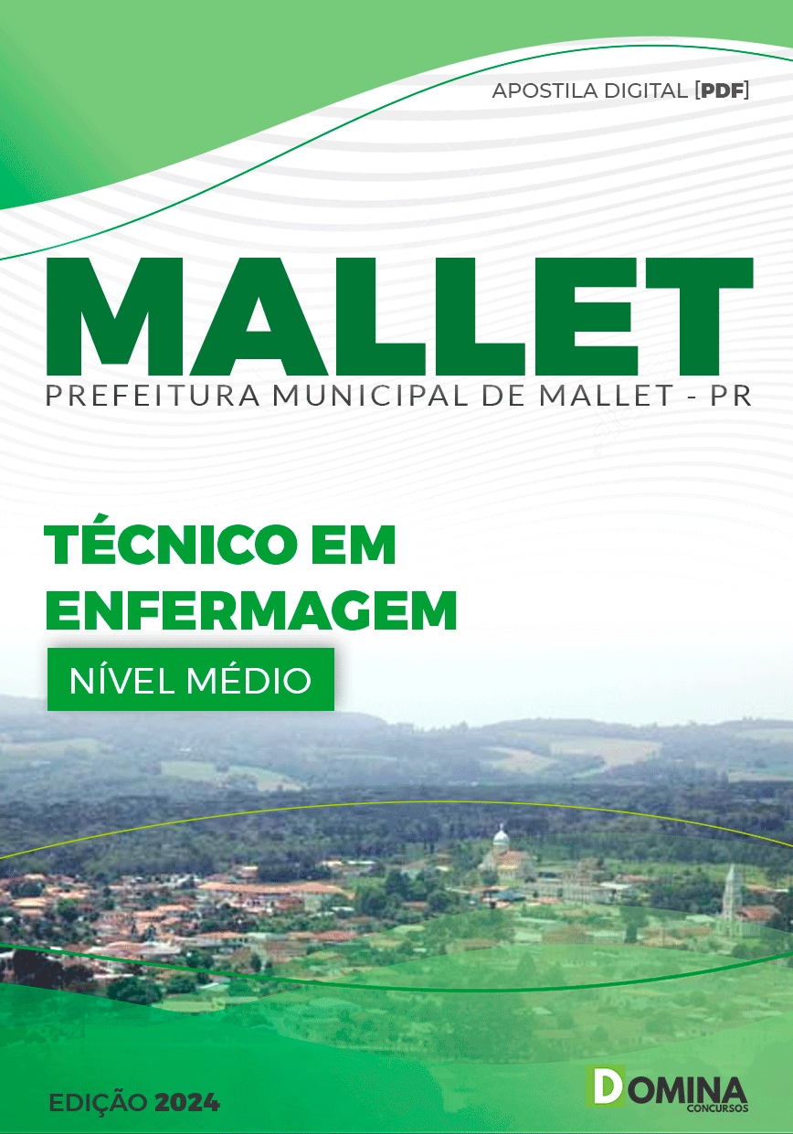 Apostila Pref Mallet PR 2024 Técnico em Enfermagem