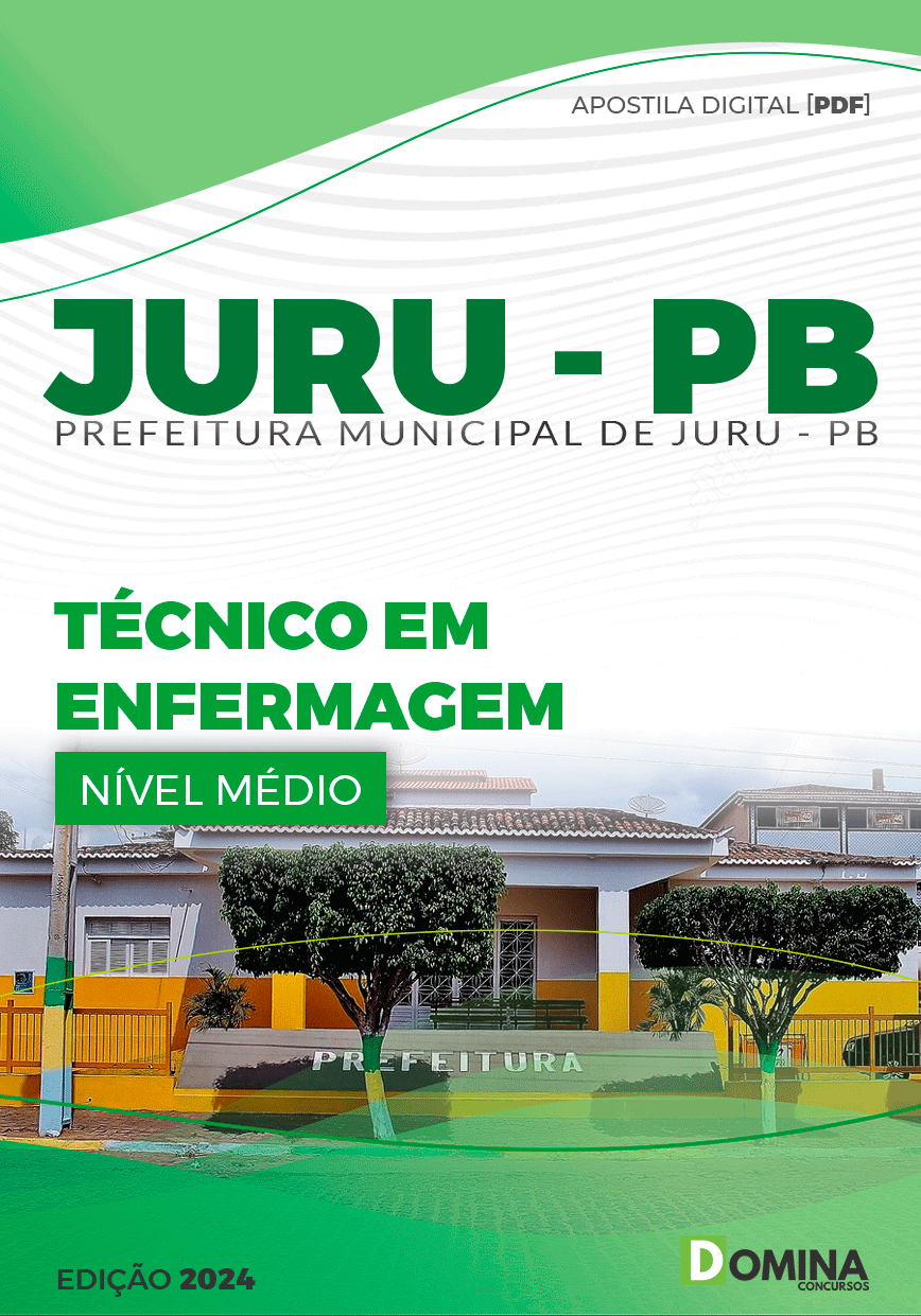 Apostila Concurso Pref Juru PB 2024 Técnico Enfermagem